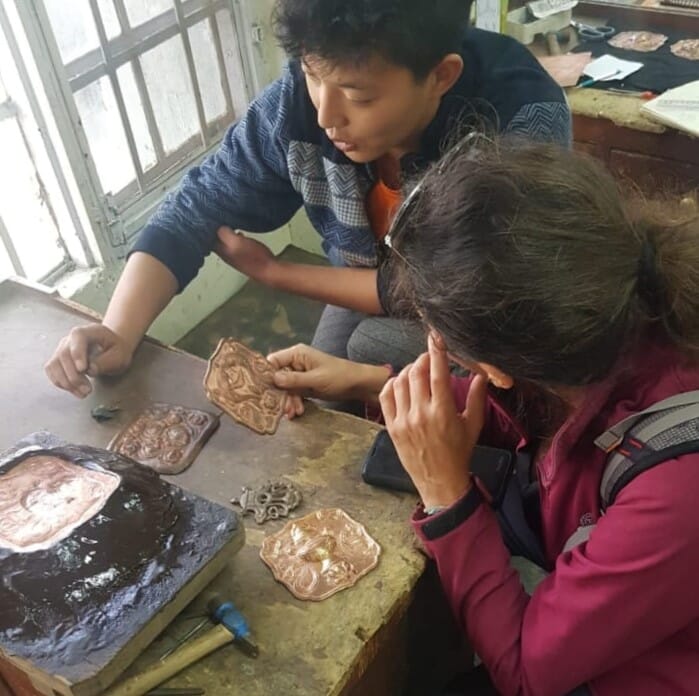 ריפוסה טכניקות צורפות אומנות תכשיטים